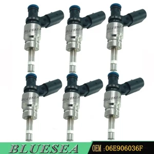 6 PCS 06E906036F Fuel Injectors For Audi A4 A5 Quattro 08-10 A6 10-11 Q5 09-12 - Picture 1 of 9