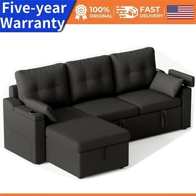 Sofá Sofá Sofá Sofá con Almacenamiento Moderno Sofá Seccional en Forma de L Coch Extraíble Be Foto 1 de 4