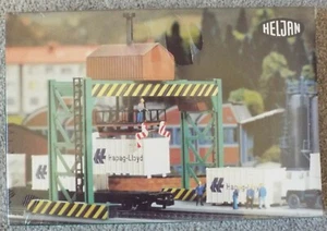 1/87 HO Scale Container Terminal Heljan #1716 Shrink Wrapped MISB - Picture 1 of 7