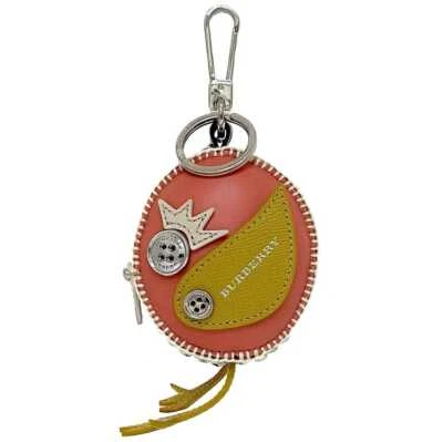 Bolso Burberry Charm f-22188 Rosa Marrón Londres Buen Estado Cuero Usado Foto 1 de 4