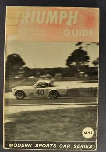 1959-1966 Triumph Sports Car Guide 1962 TR-4 Spitfire Herald TR3 TR2 Original - Picture 1 of 12