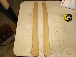 OEM 1973-1991 Chevy GMC Suburban Tan Lower Center Pillar Interior Trim - Picture 1 of 18