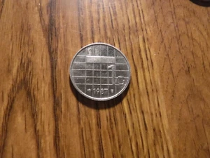 NETHERLANDS 1 GULDEN 1987 COIN (123) - Picture 1 of 2