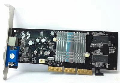 Graphics Card GF4 8X 64MB DDR W/TV 64 Bit MX440-8X - Image 1 of 4
