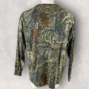 Cabelas Shirt Mens 2XL Seclusion Camo 3D Hunting Pullover Military Camp 1440 - Picture 1 of 11