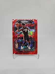 2021-22 Panini Prizm JImmy Butler No. 236 Miami Heat Red Wave Basketball Card - Picture 1 of 2