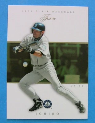 ICHIRO SUZUKI, 2005 FLAIR #38, MARINERS - Image 1 of 2