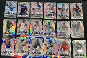 2022 TOPPS FINEST AURA OF EXCELLENCE INSERT YOU PICK FROM LIST - Picture 1 of 1