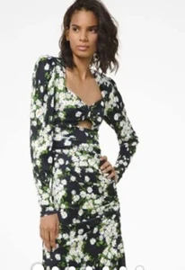 Michael Kors Collection Gänseblümchenkleid neu mit Etikett, Größe 0, unverbindliche Preisempfehlung des Herstellers $ 2190 - Bild 1 von 11