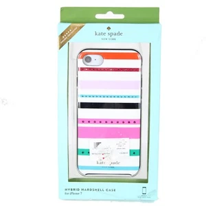 Kate Spade Multi Color Rhinestone Hybrid Hardshell IPHONE 7 Phone Case - Picture 1 of 8