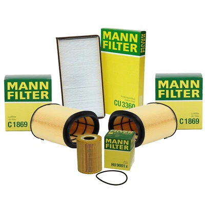 Kit de servicio de filtro Mann para Porsche 911 3,6 L H6 2009-2015 Foto 1 de 2