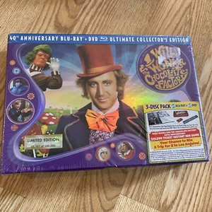 WILLY WONKA & THE CHOCOLATE FACTORY 40th ANNIVERSARY ULTIMATE COLLECTORS EDITION - Picture 1 of 4