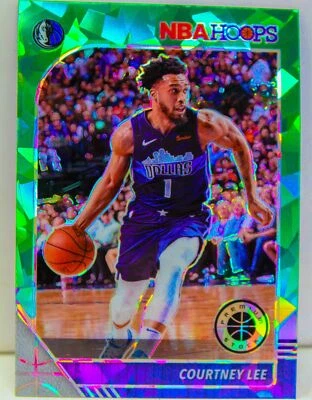 Courtney Lee 2019-20 NBA Hoops Premium Green Cracked Ice Prizm Card 43 Mavericks - Изображение 1 из 4