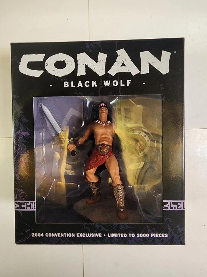 Conan Black Wolf 2004 Convnetion Limited 2000 Action Figure