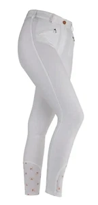 Shires 8142 Aubrion Thompson Reithose Damen weiß - Bild 1 von 1