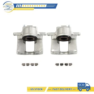 Brake Calipers Front Pair Fits 2013 2014 2015 2016 Jeep Wrangler V6 3.6L - Image 1 of 4