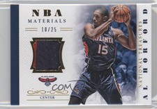 2013-14 Panini National Treasures NBA Material Prime /25 Al Horford #50