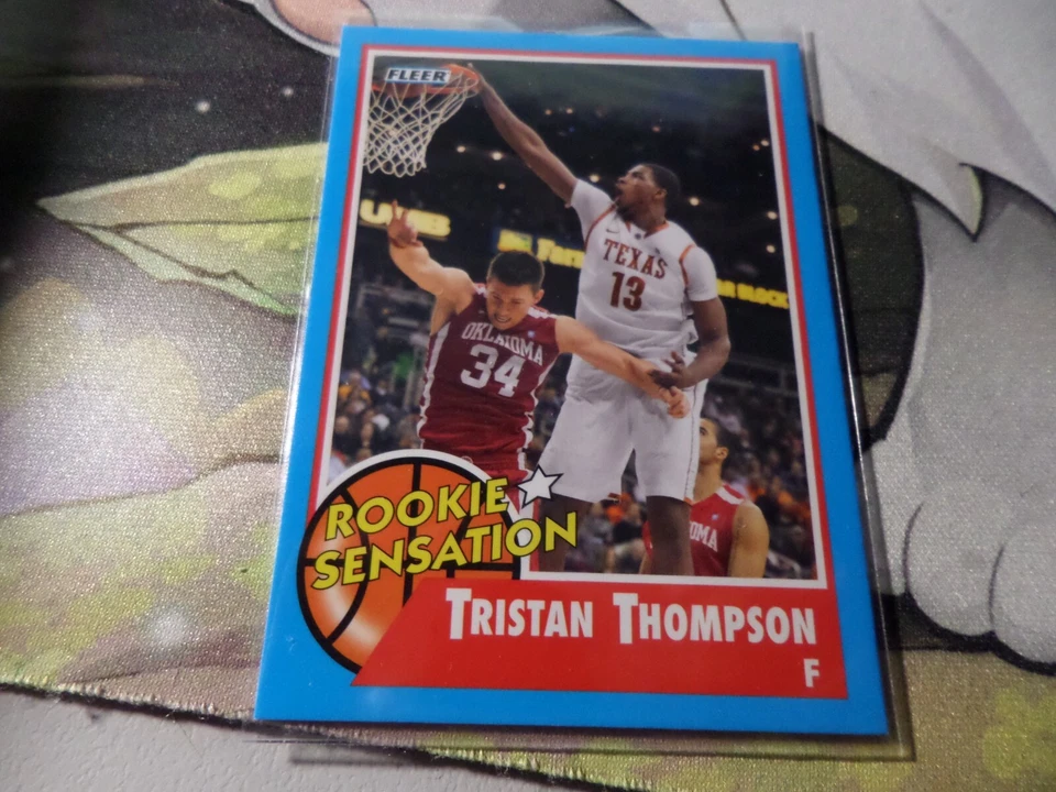 TRISTAN THOMPSON 2011 12 Fleer Retro Basketball ROOKIE SENSATION #51 TEXAS - Image 1 of 1