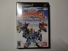 SD Gundam Force: Showdown (PS2, 2004), Black Label, Pre-Owned, Acceptable