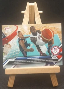 2024 Topps Now Olympic/Paralympic Games #24 - LeBron James - Picture 1 of 2