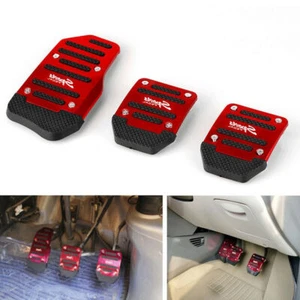 Juego de accesorios para automóvil con freno de transmisión manual antideslizante rojo - Imagen 1 de 9
