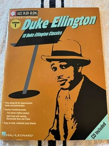 Hal Leonard Duke Ellington Jazz Play Along Volume 1 Book and CD - Picture 1 of 3