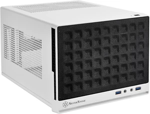 SilverStone SST-SG13WB - Sugo Mini-ITX Compact Computer Cube Case, pannello fron - Foto 1 di 12