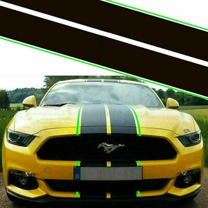 Pegatinas deportivas a rayas con capucha techo maletero para Ford Mustang 2015-2023 - Imagen 1 de 6