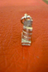 Vintage Sterlingsilber Toronto Rathaus Bldg Reise Armband Charm Anhänger - Bild 1 von 4