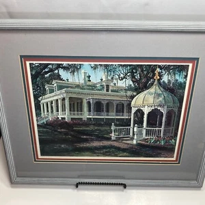 James Kendrick III Signed Art Painting Print “Tezcuco” Burnside, LA Louisiana - Picture 1 of 7