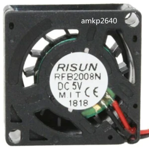 for RFB2008N 20x20x8mm 5v particulate detector Miniature cooling fan 2pin #am - Picture 1 of 4