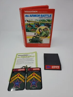 Armor Battle Intellivision Complete With Manual And Box CIB - Image 1 of 4