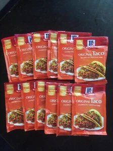 12 packs McCormick ORIGINAL TACO SEASONING MIX 1 oz (28g) - Picture 1 of 3