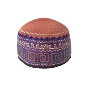 KYRGYZ TRIBAL COLD WEATHER HAT - TOP QUALITY - HAND CRAFTED 23" - Picture 1 of 6