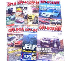 OFF-ROADER MAGAZINE JOB LOT 7 ISSUES 1993 RETRO LRW OFF ROAD CLASSIC COMP SAFARI - Picture 1 of 6