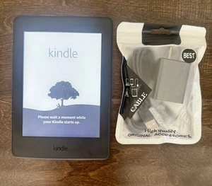 Kindle Paperwhite E-Reader Black 6 Inch 2015 Generation WiFi Ad-Supported - Picture 1 of 6