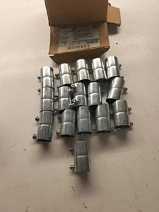 Halex 62807B 3 EMT Gewindestift-Kupplung 3/4" 16 Stück - Bild 1 von 3