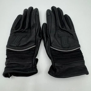 Harley-Davidson Inceptive Leather Black Gloves Womens Small - Bild 1 von 5