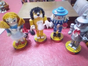 WIZARD OF OZ Vintage NUTCRACKER COLLECTION BY Kurt Alder Set Of 4 - Picture 1 of 13