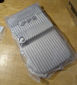 PPE Brushed Aluminum Trans Pan 14+ Jeep Cherokee/Dodge Durango 8-Speed 228053410 - Bild 1 von 12