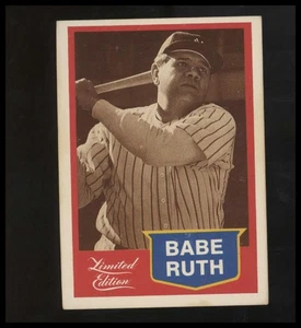 1989 CMC Babe Ruth Limited Edition #NNO Babe Ruth PROMO Blue Back - Picture 1 of 2