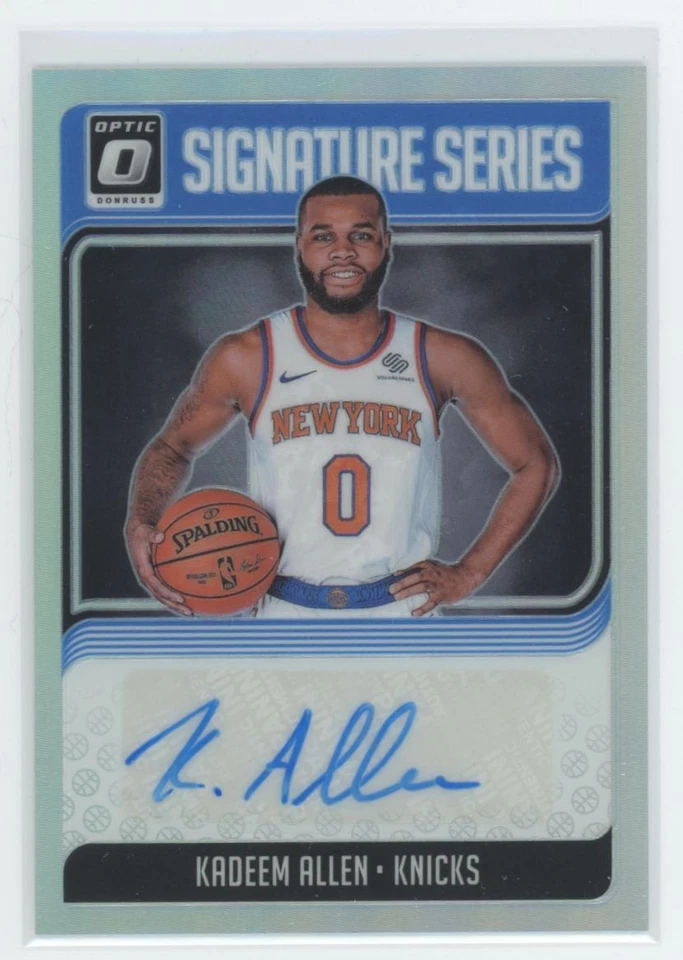 2018-19 Donruss Optic #SG-KAL Kadeem Allen Signature Series Holo - Image 1 of 2