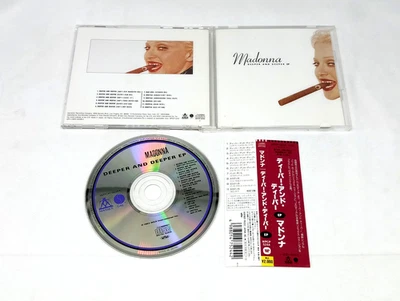 Madonna Deeper And Deeper EP JAPAN CD 12tracks CD WPCP-5244 w/Obi - Image 1 of 4