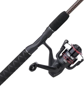 Ugly Stik GX2 Spinning Reel 30 Size - 7&apos; - Medium - 4pc, Black/Red  - Picture 1 of 9