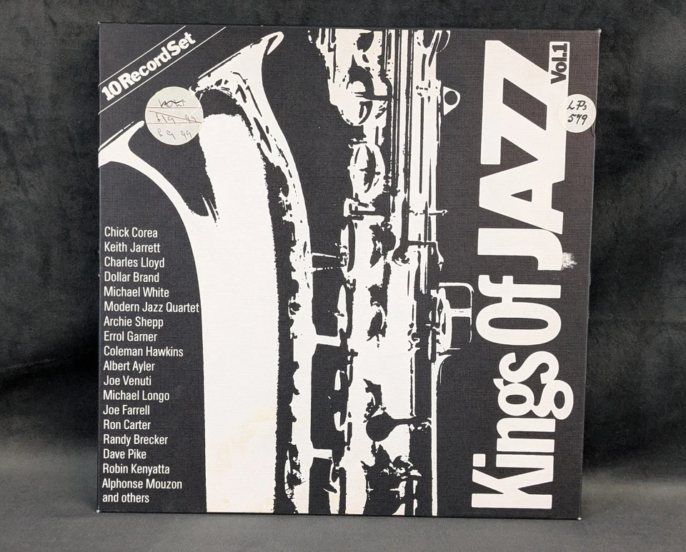 *1 MISSING* Kings Of Jazz Vol1 10 Vinyl Record Set Jazz Legends LP F10/90162 - Image 1 of 4
