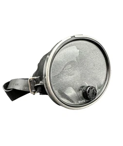 Vtg Stabilizer Brevete France Diving Lens Mask Scuba Snorkeling Glass Oval - Picture 1 of 8
