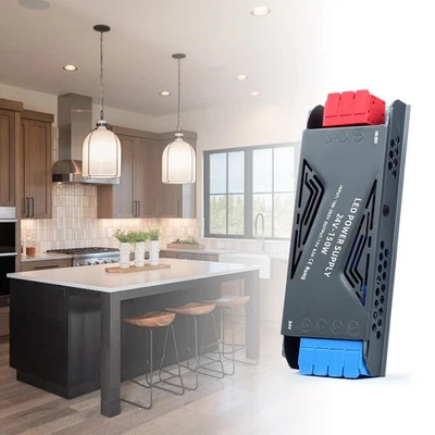 LED Power Supply 24V 150W, LED Driver 6,3A LED Transformer AC 120V to 24V DC ... - Image 1 of 4