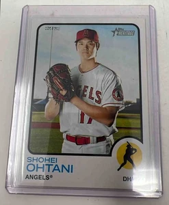 2022 Topps Heritage Shohei Ohtani #150 Los Angeles Angels - Bild 1 von 2