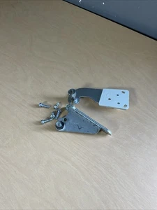 GENUINE OEM WHIRLPOOL REFRIGERATOR UPPER & LOWER FRENCH DOOR HINGE SET (LEFT) - Picture 1 of 4