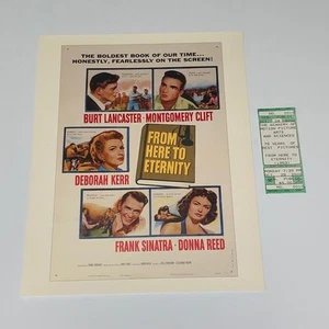 FROM HERE TO ETERNITY 75 Years Best Picture Academy Movie Program '02 Sinatra - Picture 1 of 3